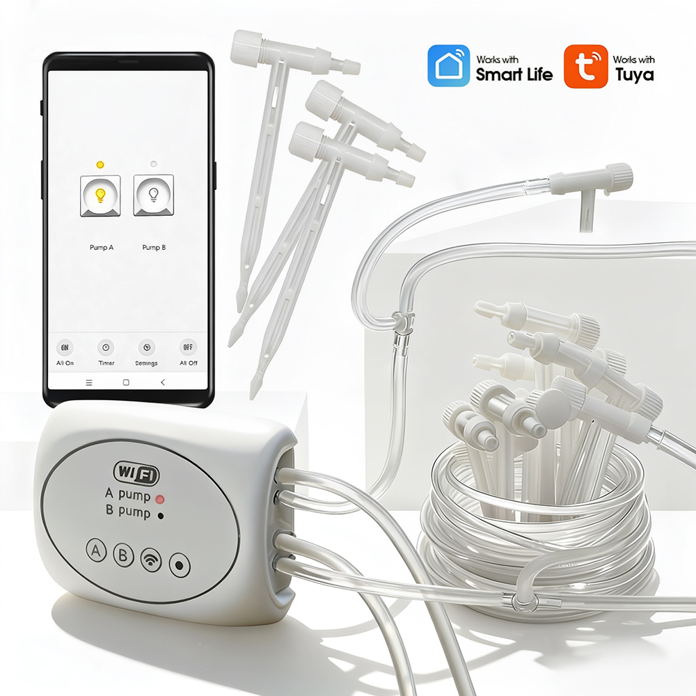 Timer Dual Outlet - Wi-Fi таймер с двумя розетками, насос,