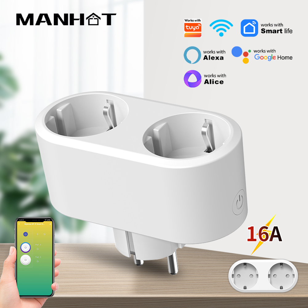 Timer Dual Outlet - Умная Wi-Fi розетка с двумя разъемами
