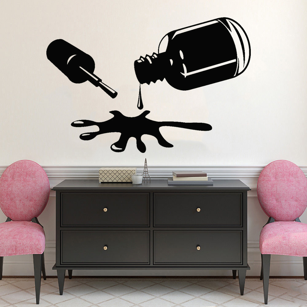 Pvc Panel Background - Ногтей наклейки на стену спальни декора