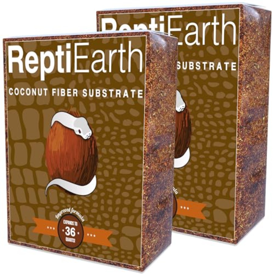 Substrate Coconut Fiber - Биоактивный наполнитель для террариумов для змей,