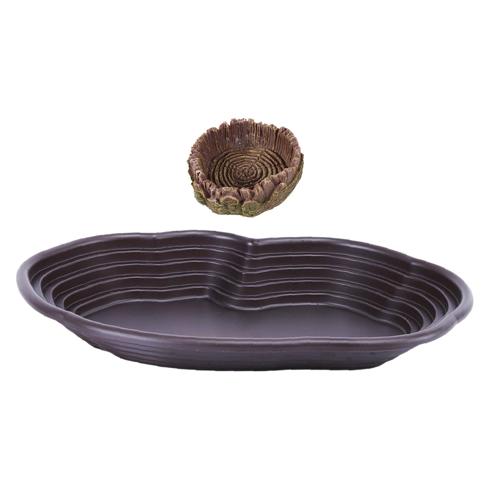Water Dish Reptile - Тарелка для мытья рептилий, кормушка для