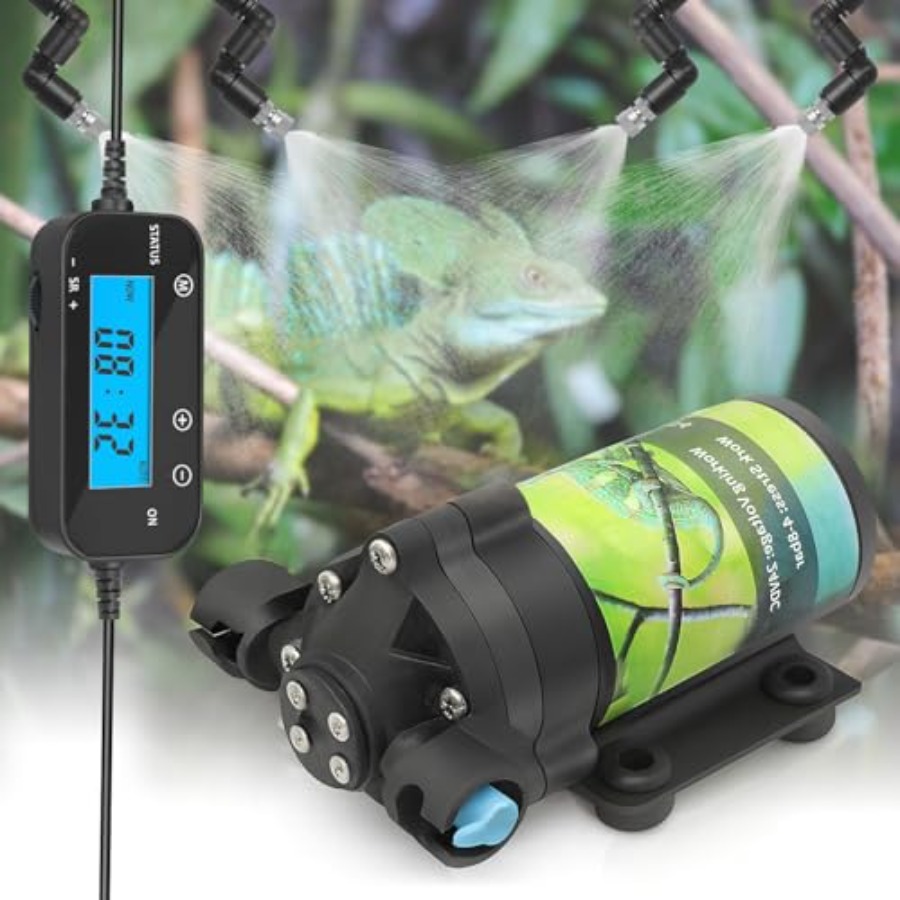 Misting Nozzle Reptile - Система туманообразования для террариумов: из АБС-пластика,