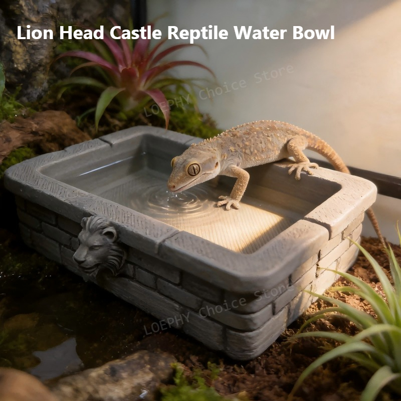 Water Dish Reptile - Поилка для рептилий Castle Reptile Water