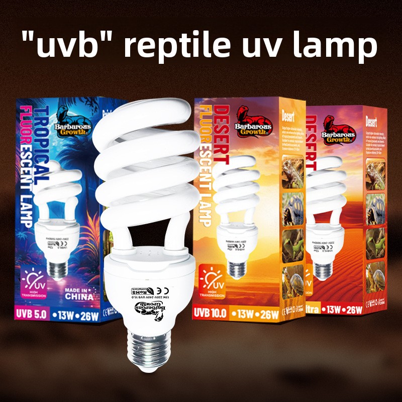 Vitamin D3 Reptile - Барбаритный рост рептилий UVB 10,0 Свет