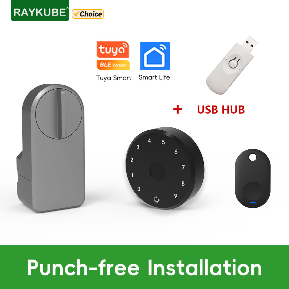 RAYKUBE A1 Pro Tuya BEL Компле – обзор и цена Glass Door Hinge