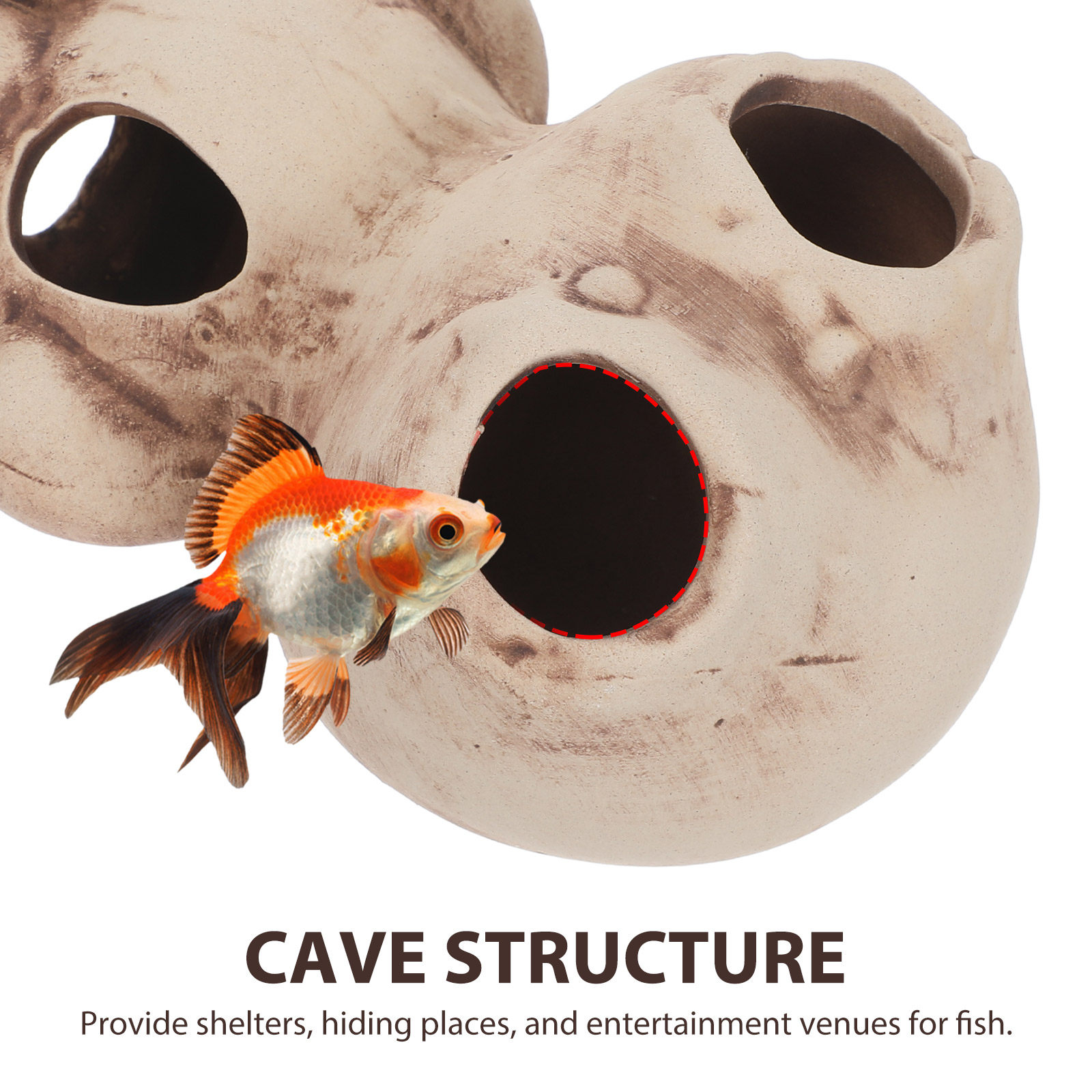 Керамическое убежище-декор для – обзор и цена Hide Cave Ceramic