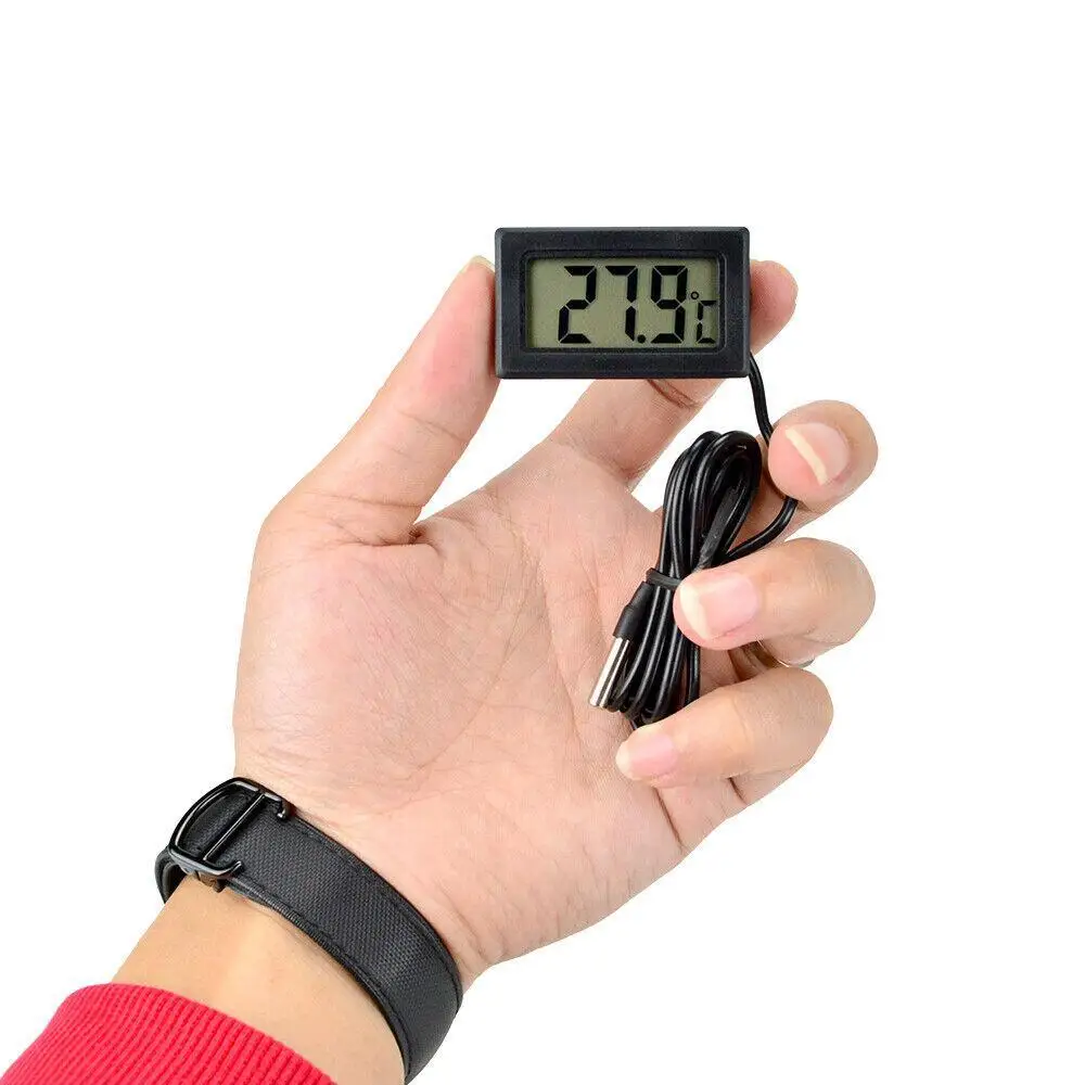 Мини-цифровой ЖК-термометр, ко – обзор и цена Digital Hygrometer Probe
