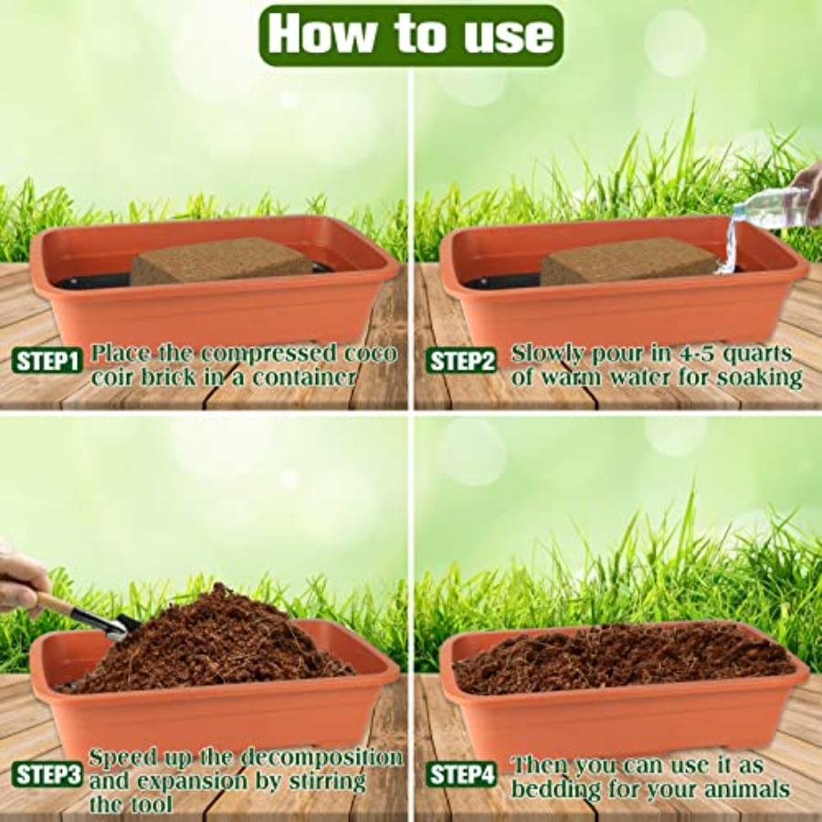 Набор из 2 упаковок: 100% орга – обзор и цена Substrate Coconut Fiber
