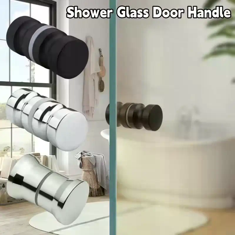 Стильная ручка для стеклянных  – обзор и цена Glass Door Hinge