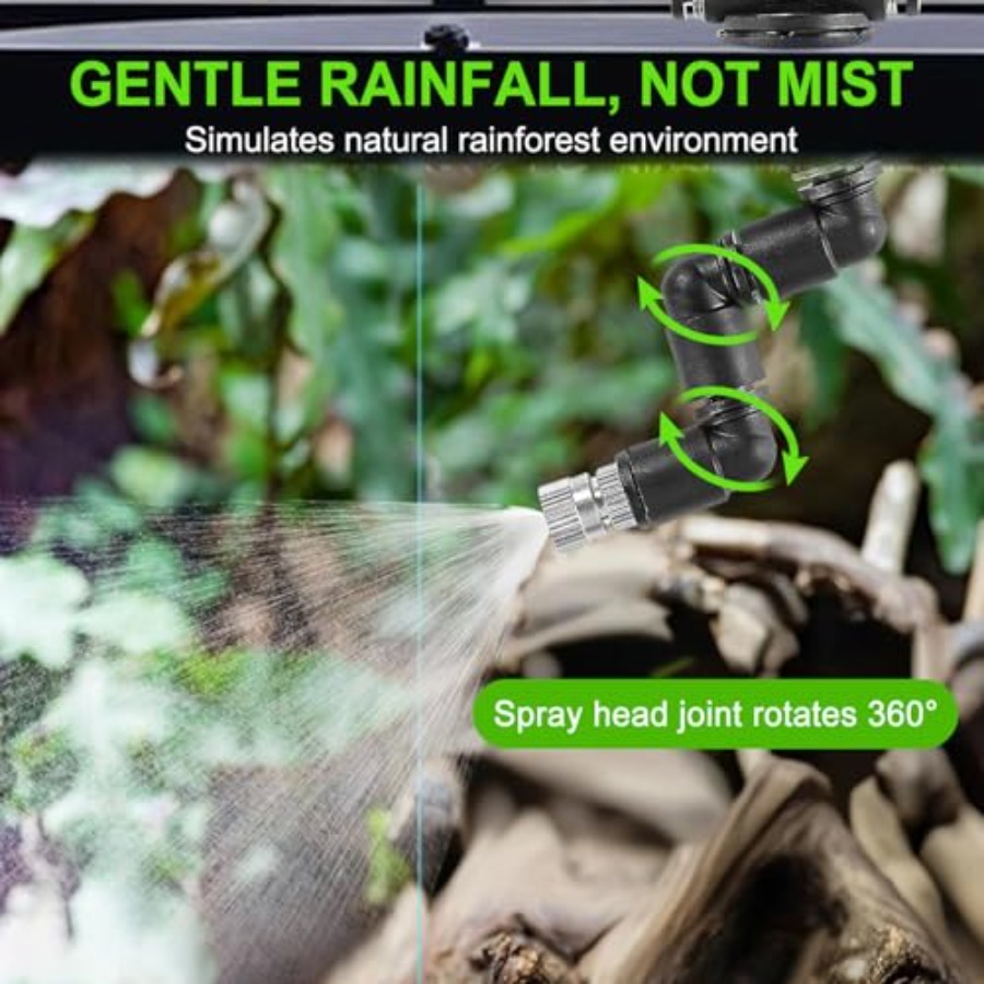 Система туманообразования для  – обзор и цена Misting Nozzle Reptile