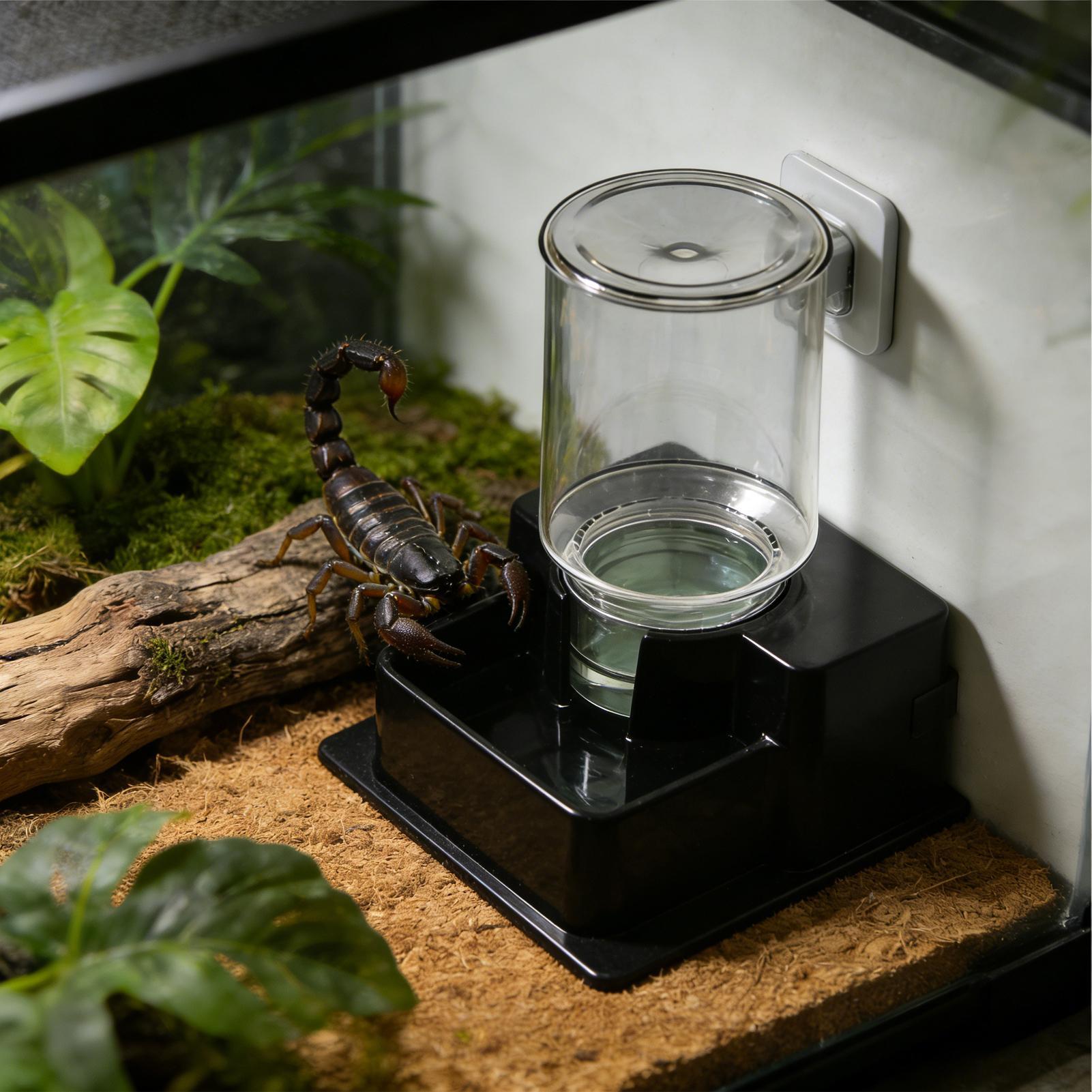 Автоматический фонтан-поилка д – обзор и цена Water Dish Reptile