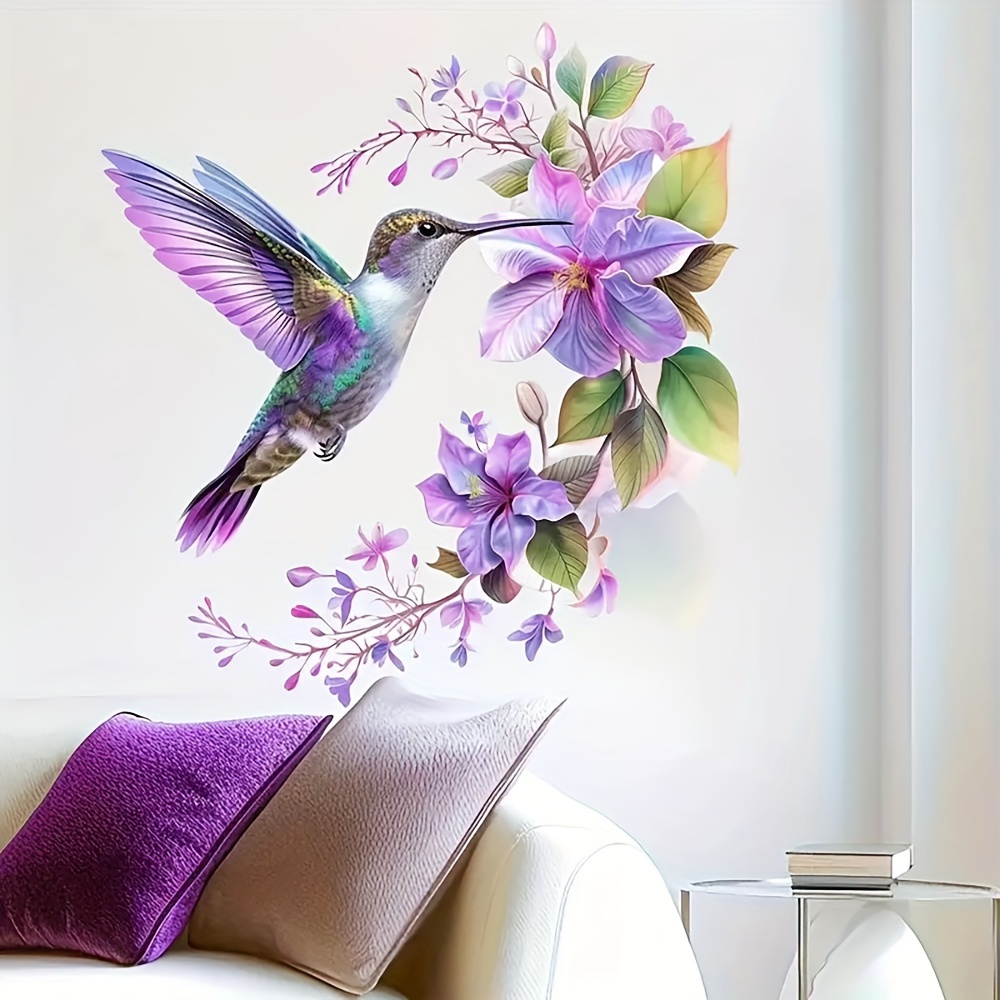 1 наклейка с фиолетовым цветко – обзор и цена Pvc Panel Background