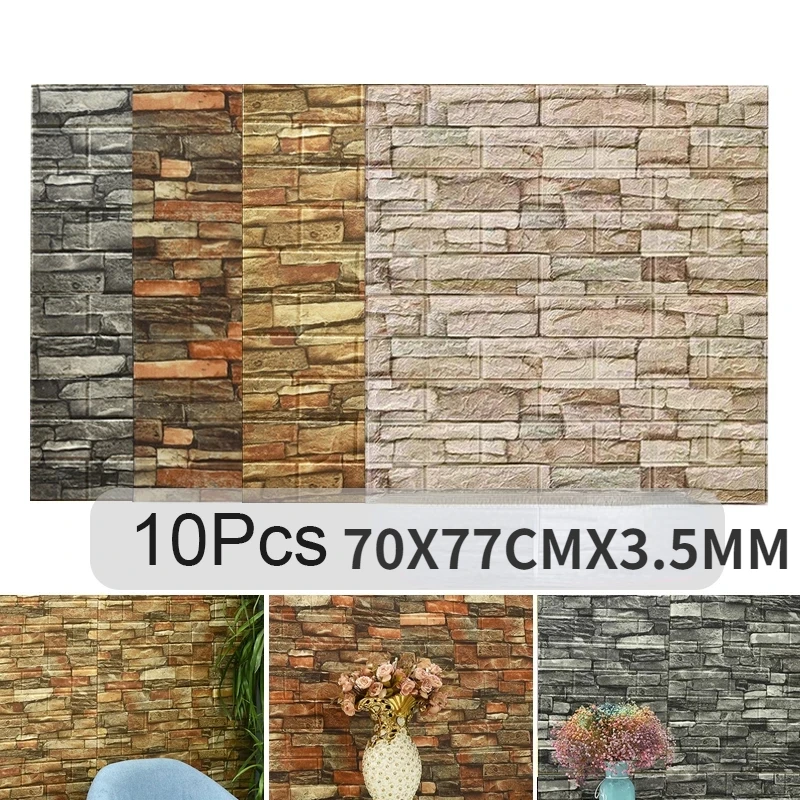 10 шт., самоклеящиеся 3D-накле – обзор и цена Pvc Panel Background