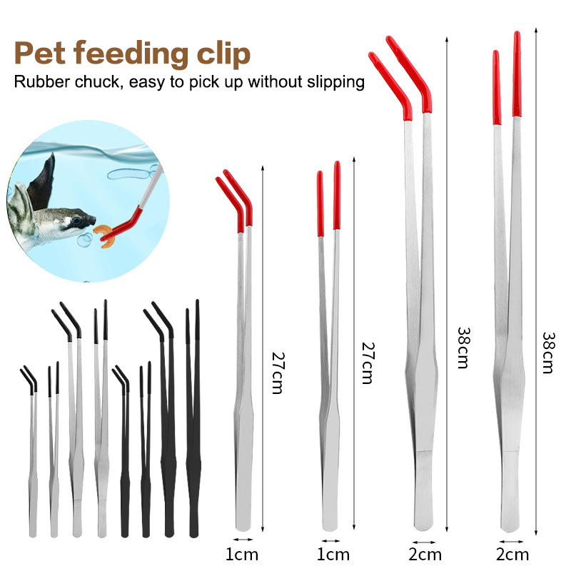 Щипцы для кормления рептилий с – обзор и цена Feeding Tong Stainless